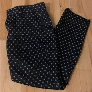 Banana Republic Patterned Satin Pant